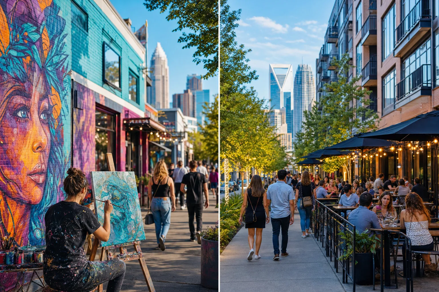 NoDa vs South End: Which Charlotte Neighborhood Fits You
