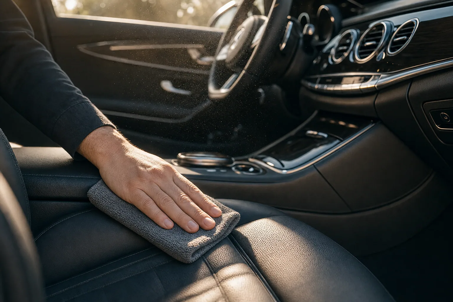 Car Interior Cleaning Standards in Luxury Services
