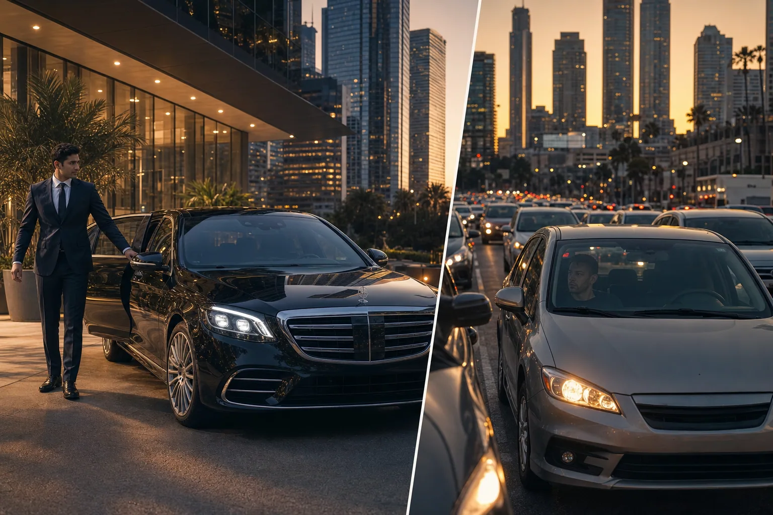 Premium Car Service vs Rideshare: Cost and Quality