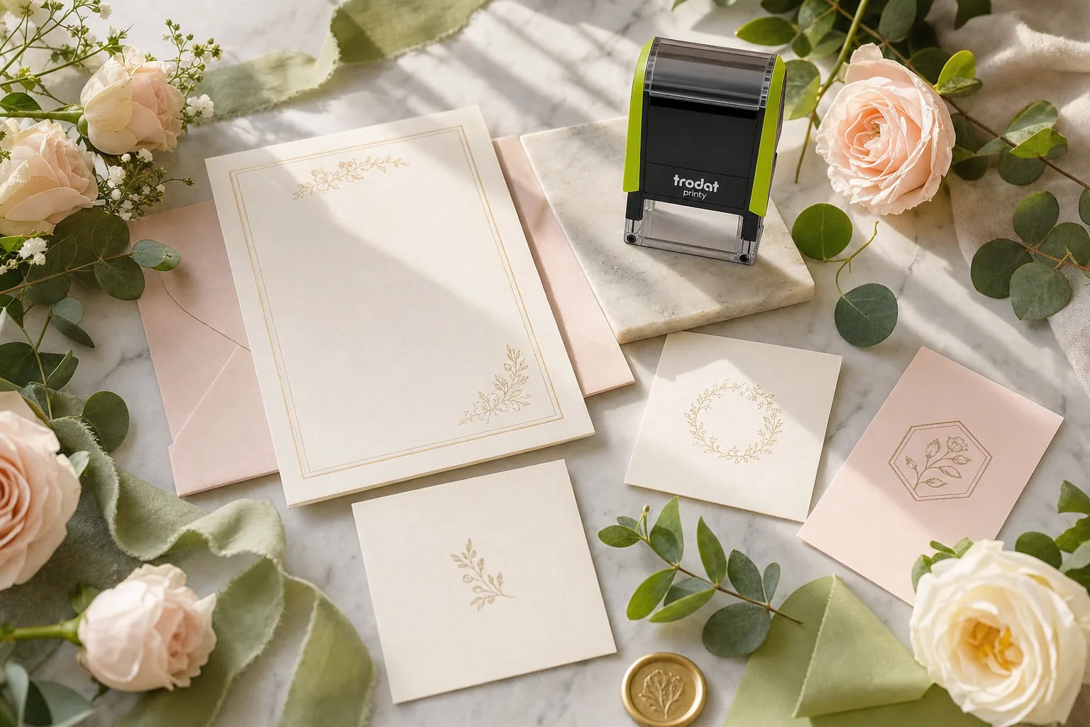Rubber Stamps for Wedding Invitations