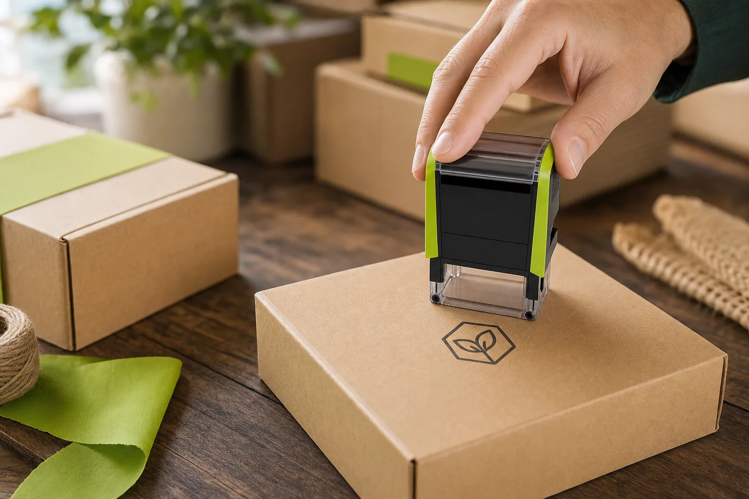 Logo Stamps for Packaging and Branding