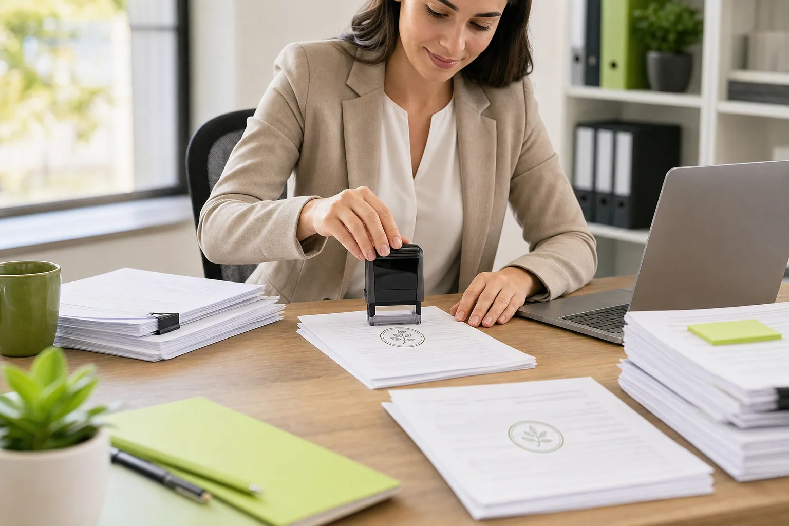 Using Stamps to Speed Up Invoice Processing