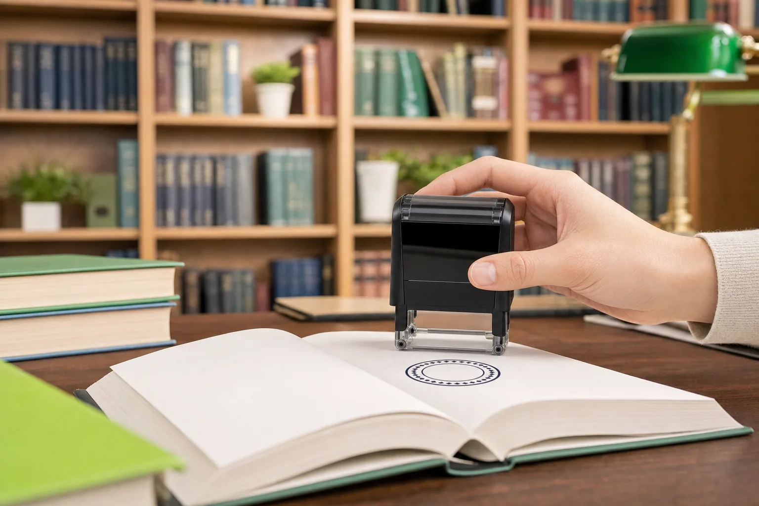 Library Stamps and Media Organization Tools