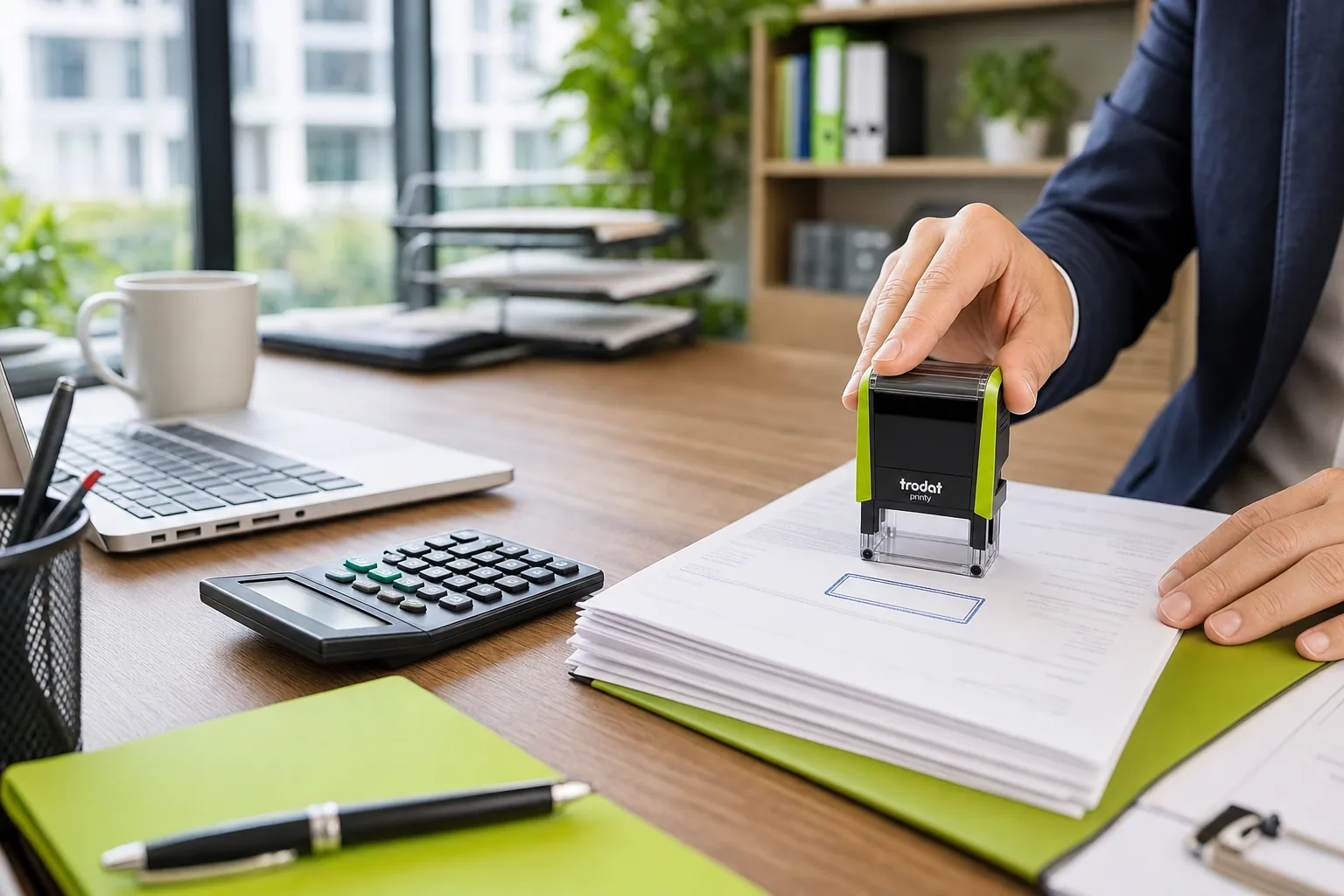 Paid Stamp for Small Business Accounting