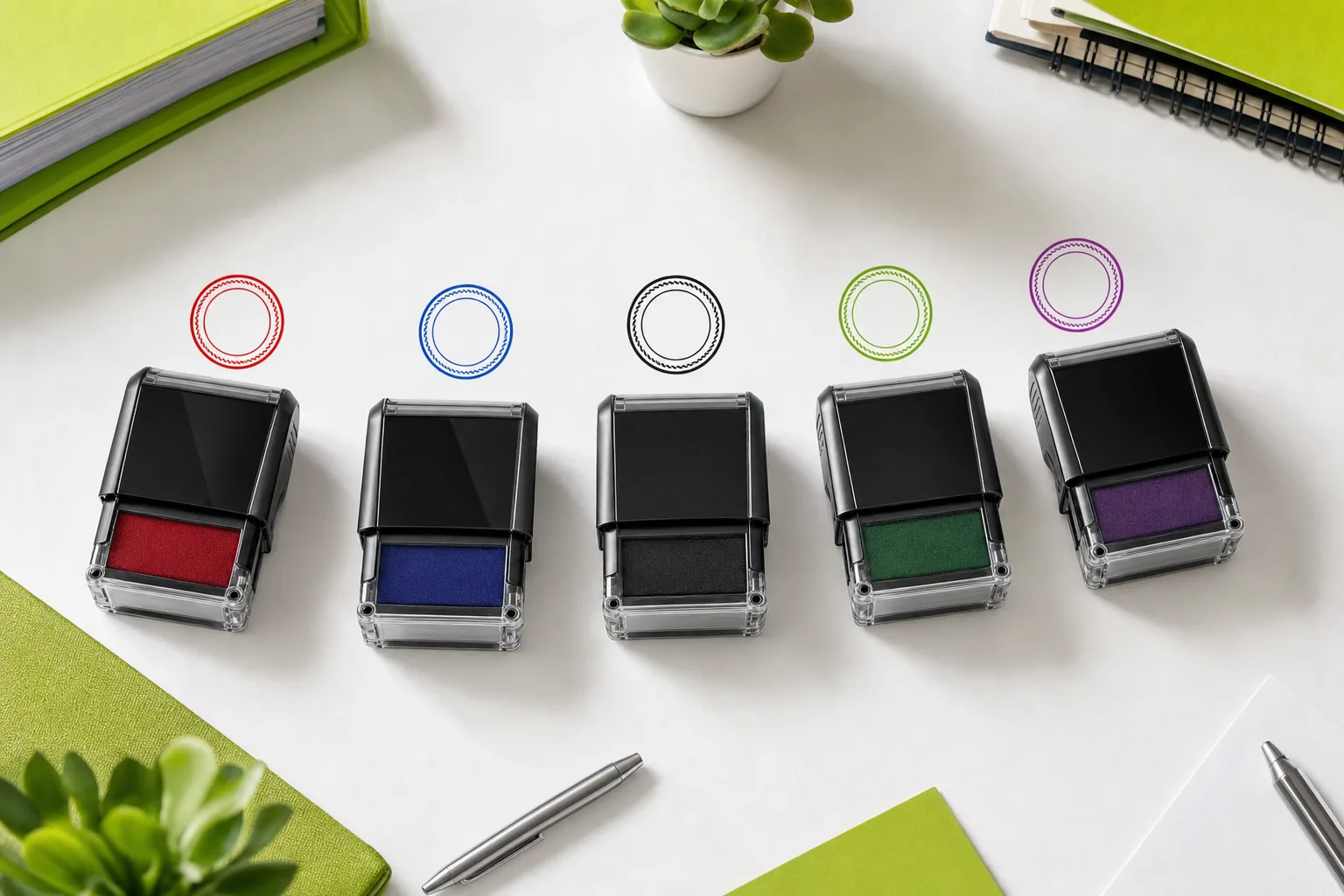 How to Choose the Right Ink Color for Your Stamp