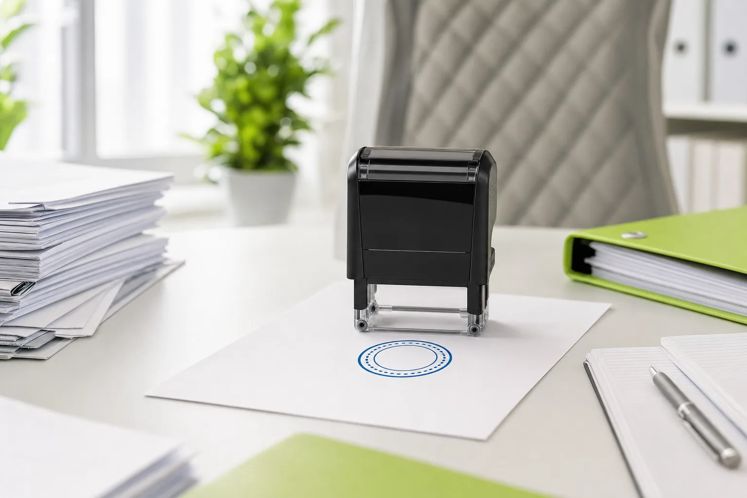 Custom Name Stamps for Fast Document Approval