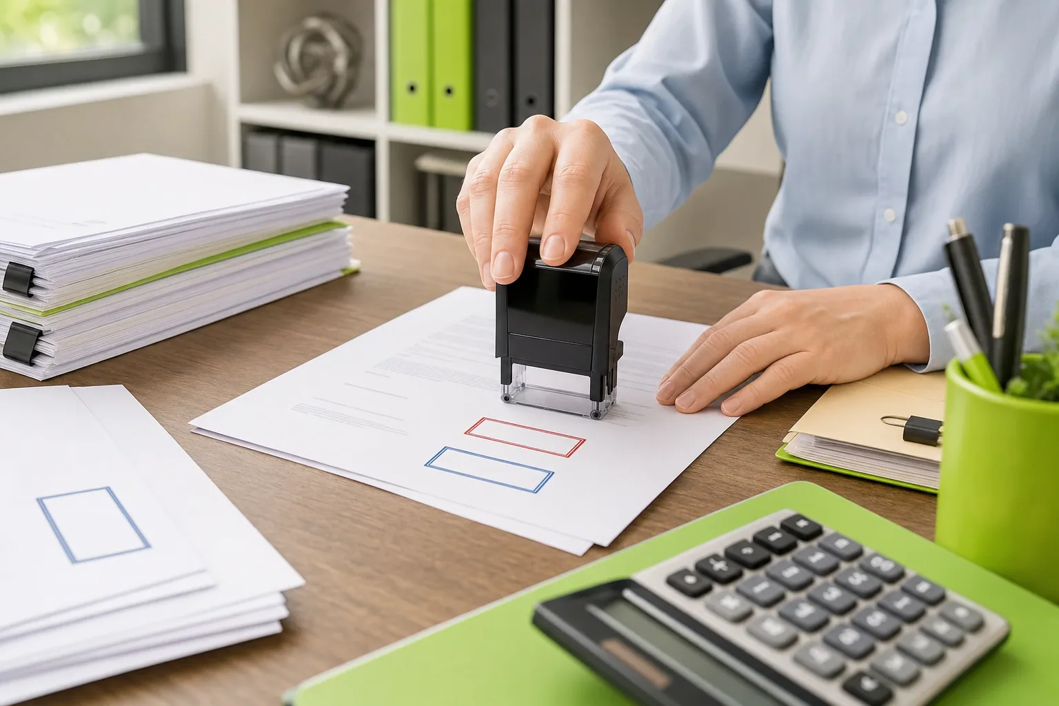 Best Stamps for Invoice and Receipt Marking