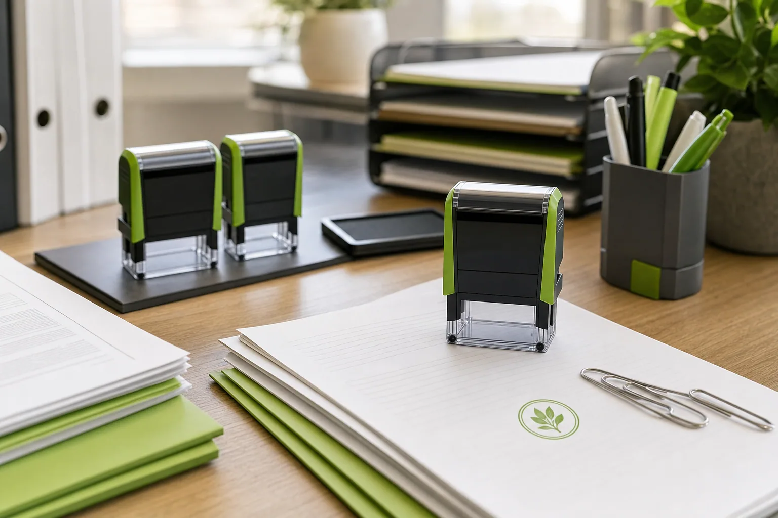 Date Stamps for Business and Office Use