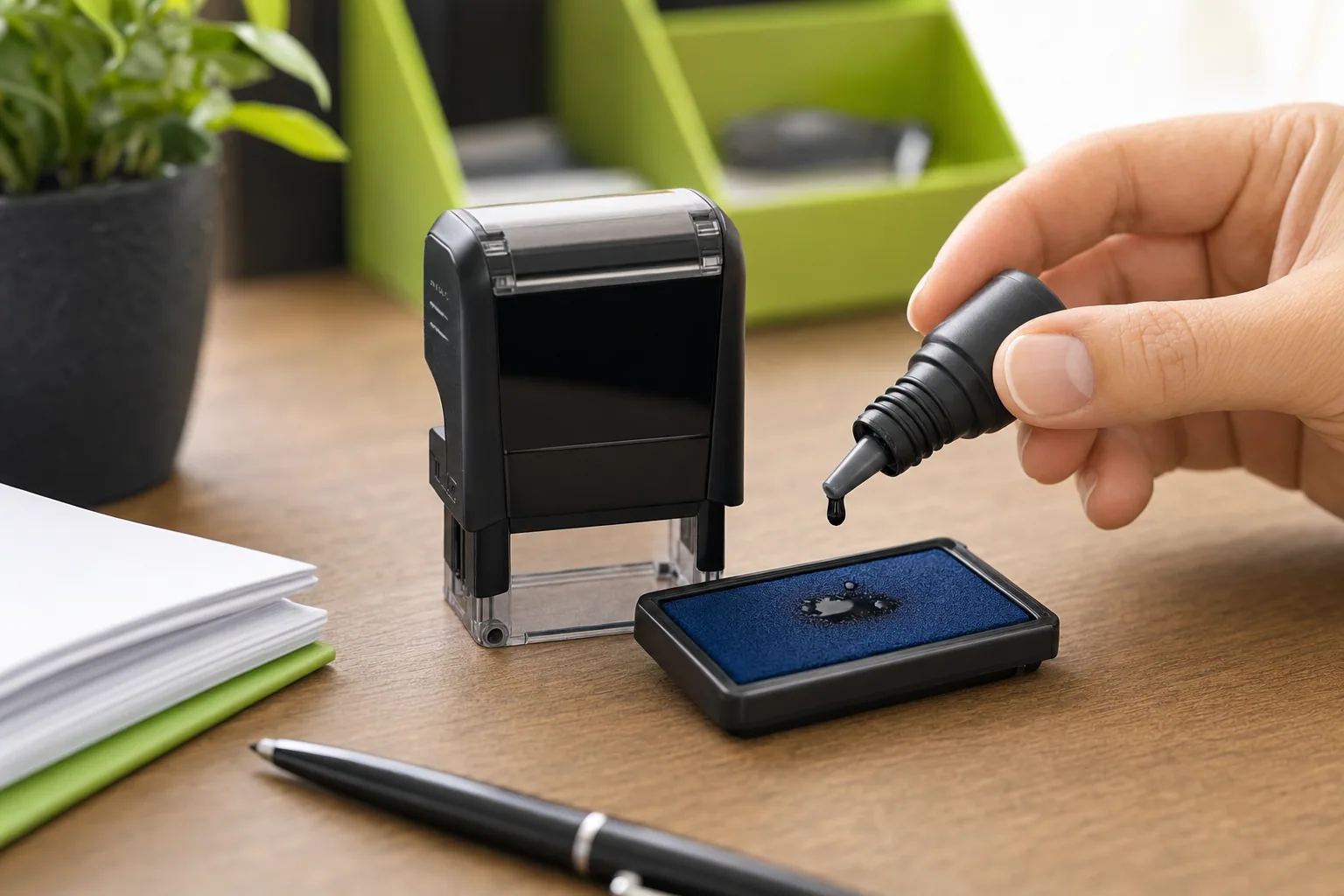 How to Fix a Dried Out Self-Inking Stamp