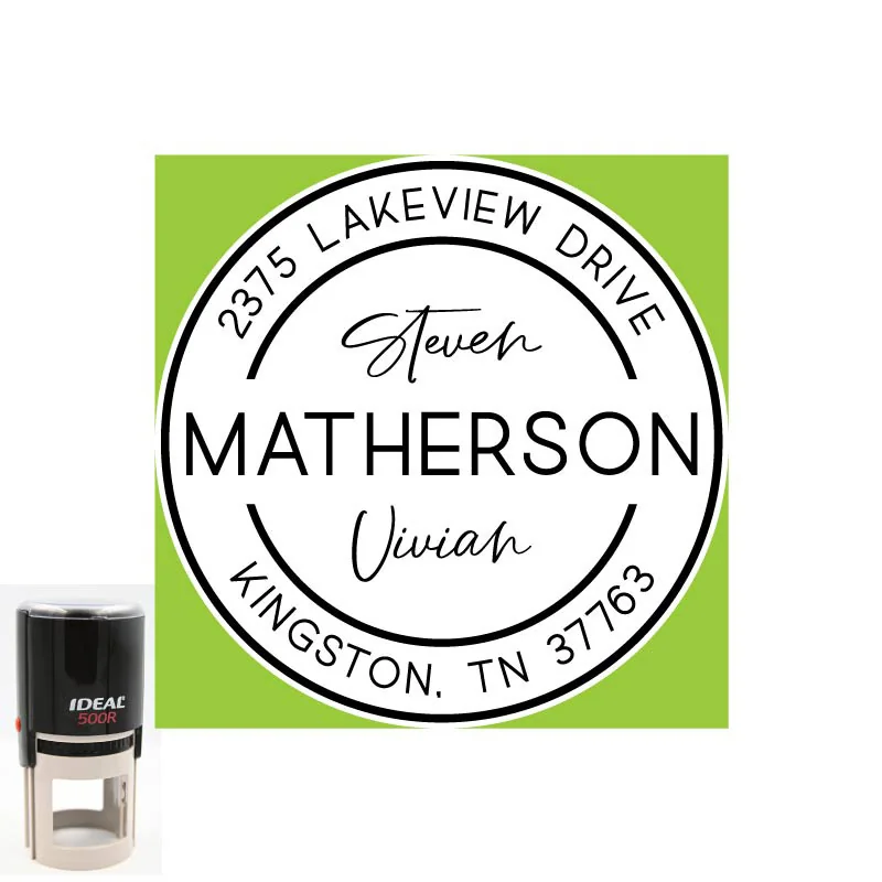 Personalized Address Stamps