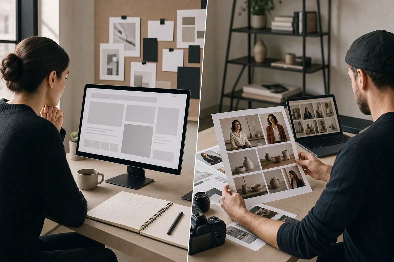 Website Photography: Stock vs Professional Shoot