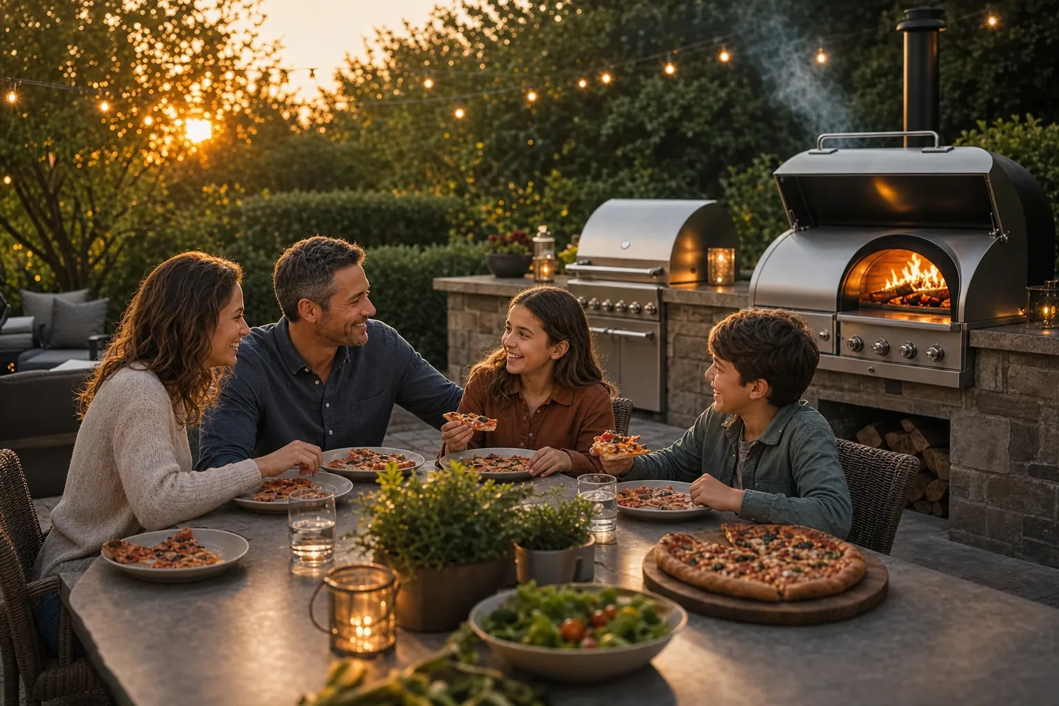 Hybrid Pizza Oven: Gas and Wood Burning Benefits