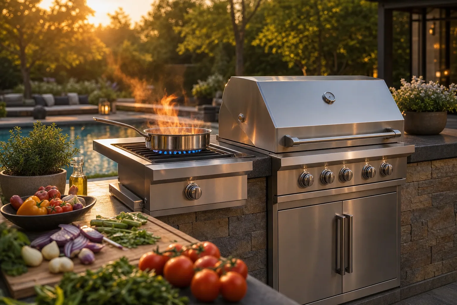 Side Burner Benefits for Outdoor Cooking