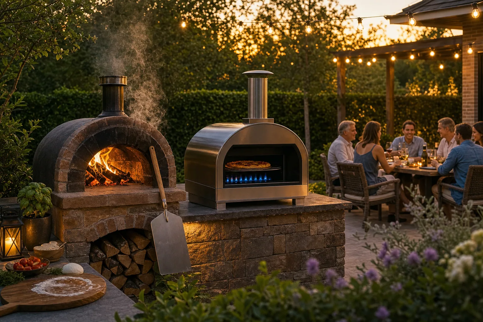 Pizza Oven Materials: Wood Fired vs Gas