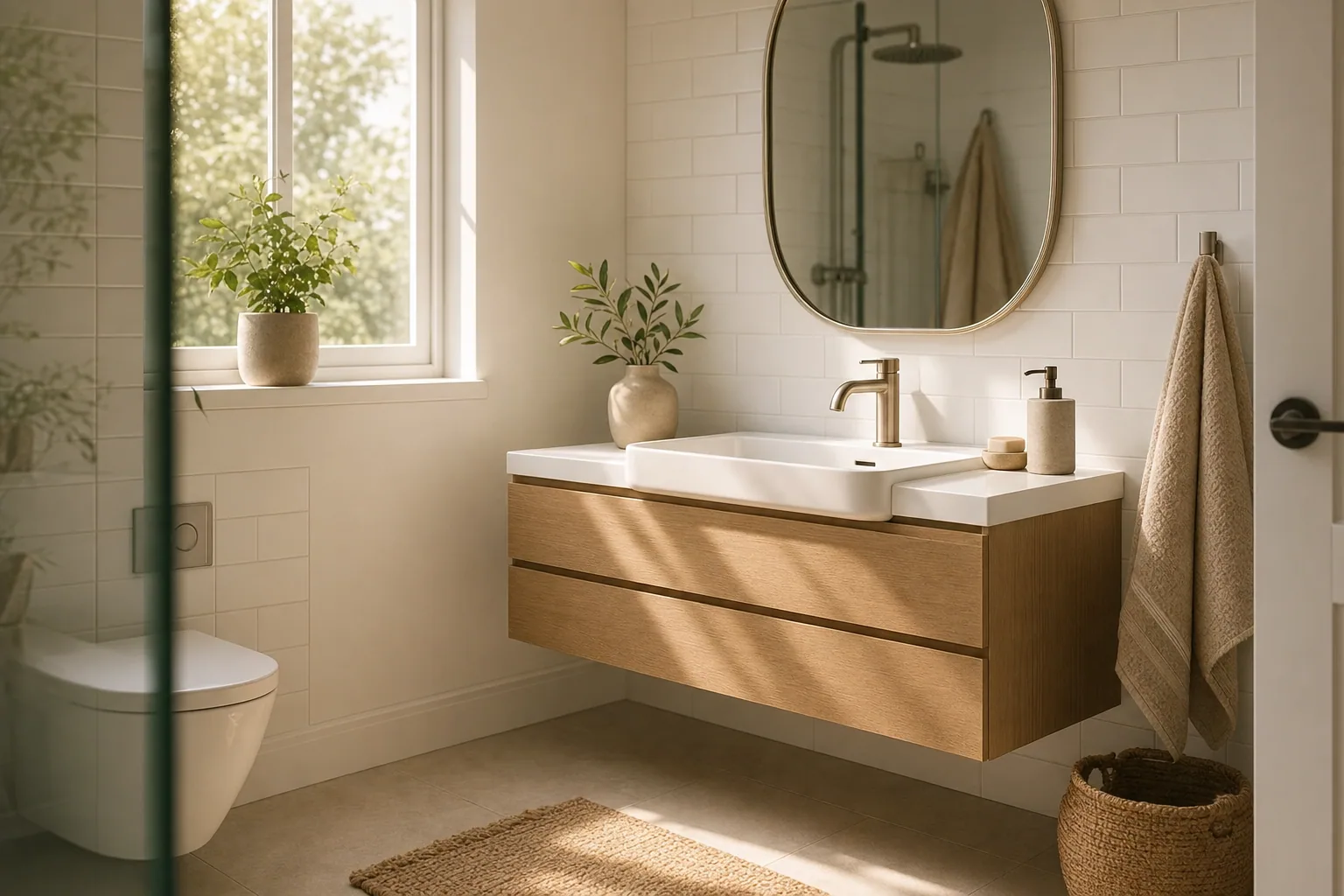 Small Bathroom Vanities That Maximize Space