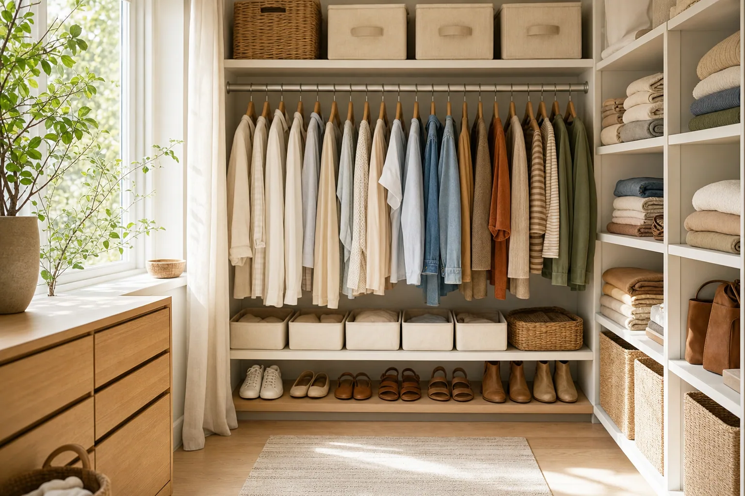 How to Create an Organized Closet System