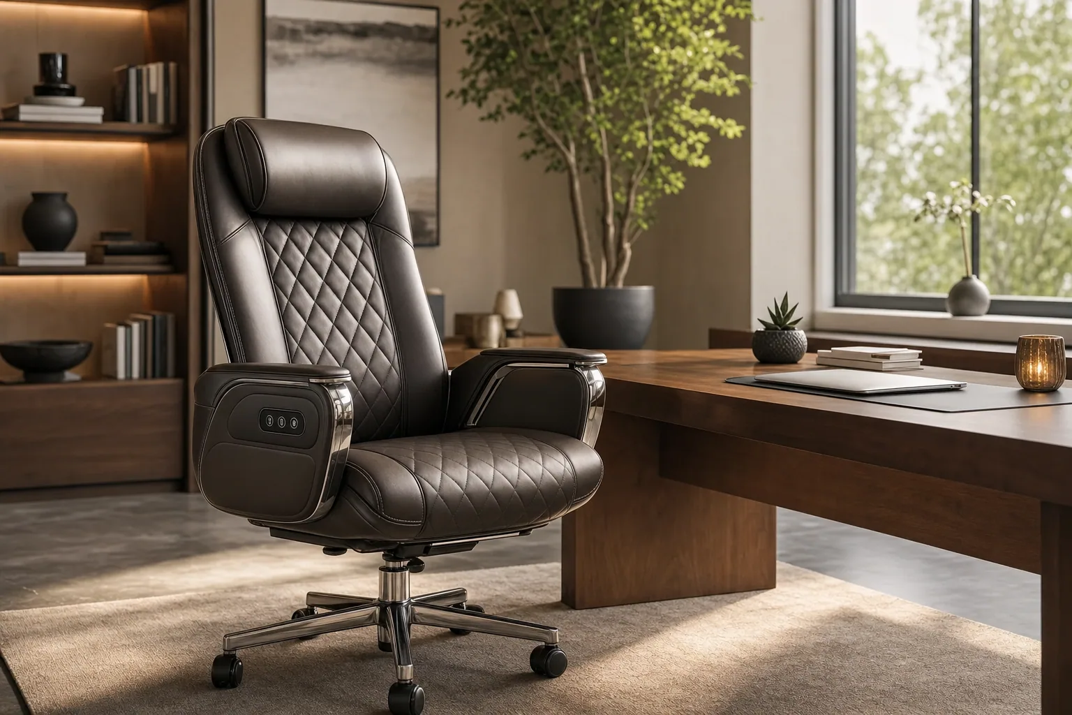 Executive Office Chairs With Massage: Comfort Redefined