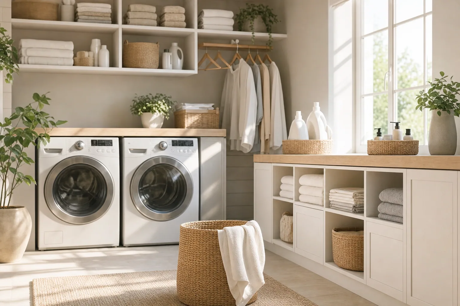 How to Organize a Laundry Room