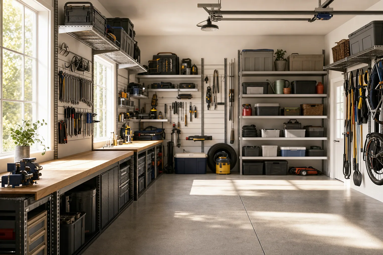 How to Organize a Garage for Maximum Storage