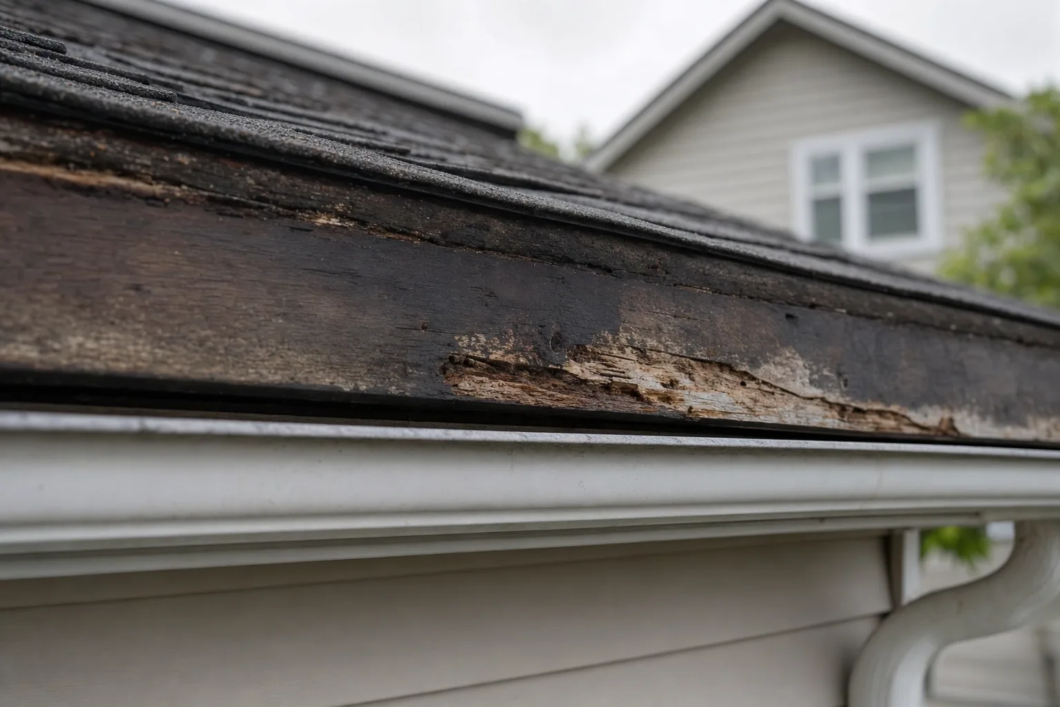Rotted Fascia Boards: When to Repair vs. Replace