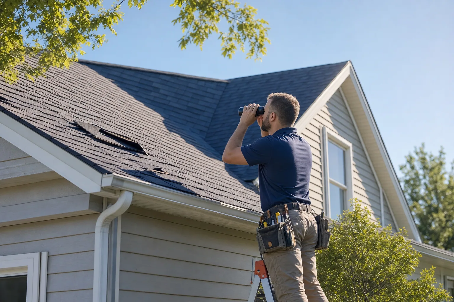 Storm Damage Home Inspection After Hail