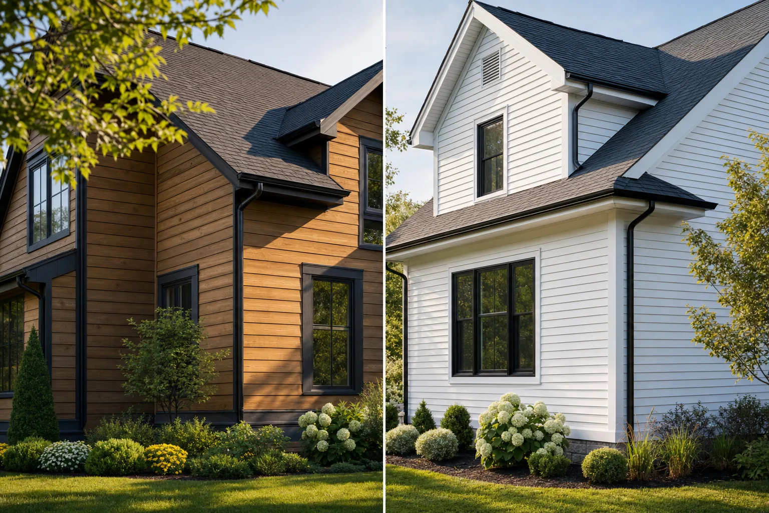 Wood vs. Vinyl Siding: Cost and Durability