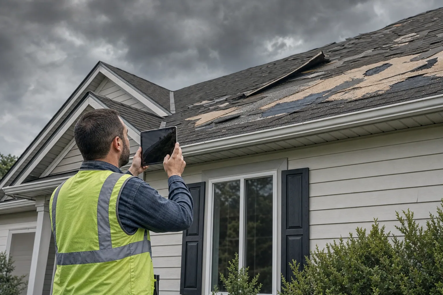 Insurance Claims for Wind Damage Roofs