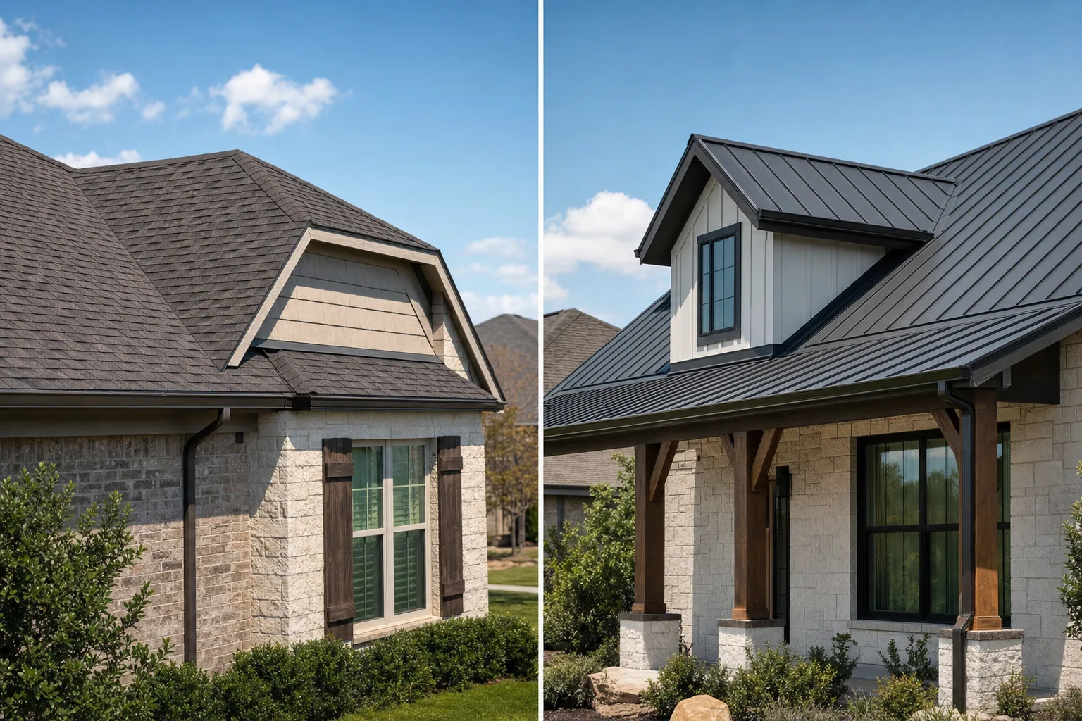 Metal vs. Asphalt Shingles: Which Roof Wins?