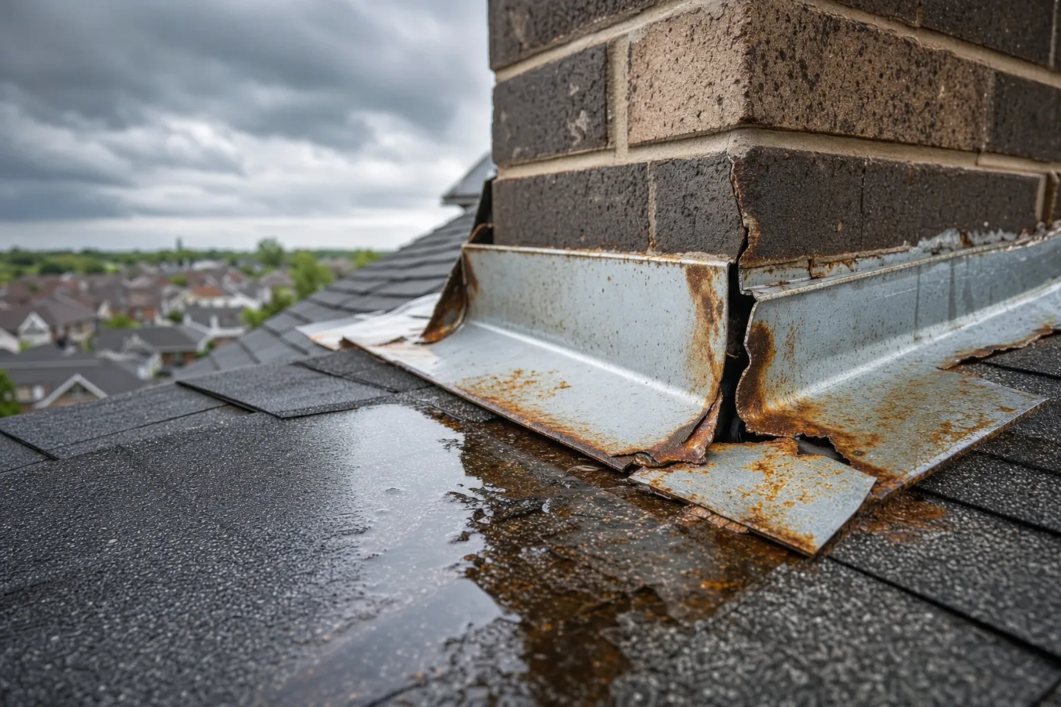 Roof Flashing Problems and Water Leaks