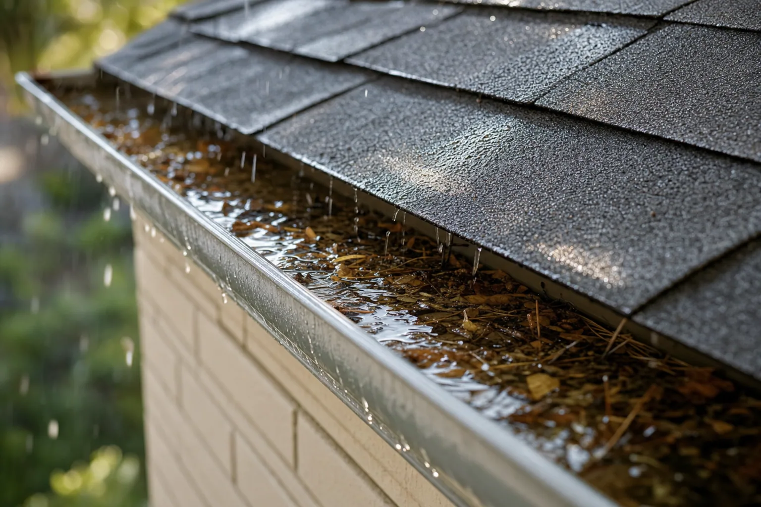 Standing Water in Gutters: Prevention and Damage Control