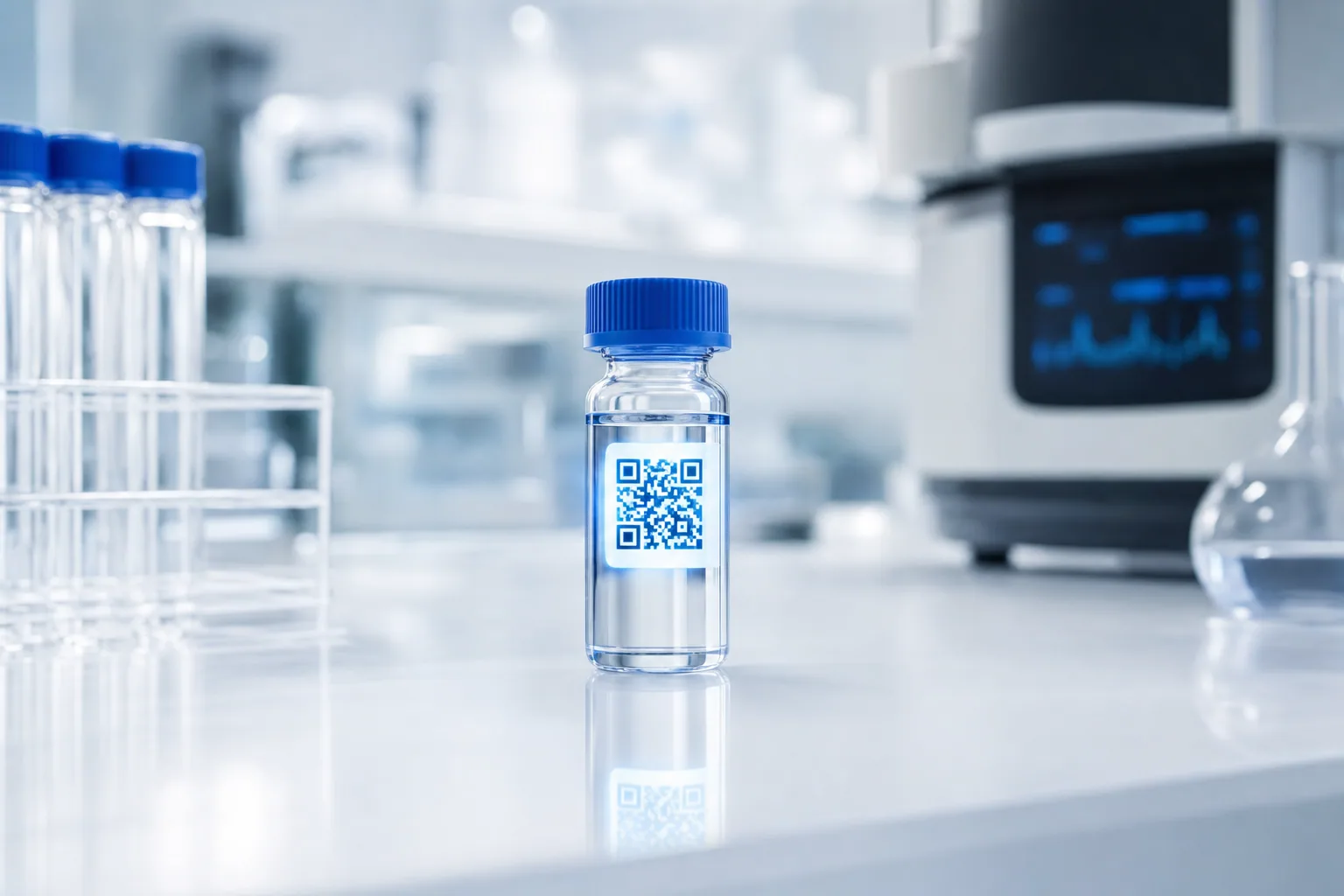 QR Code Verification for Research Peptide Batches