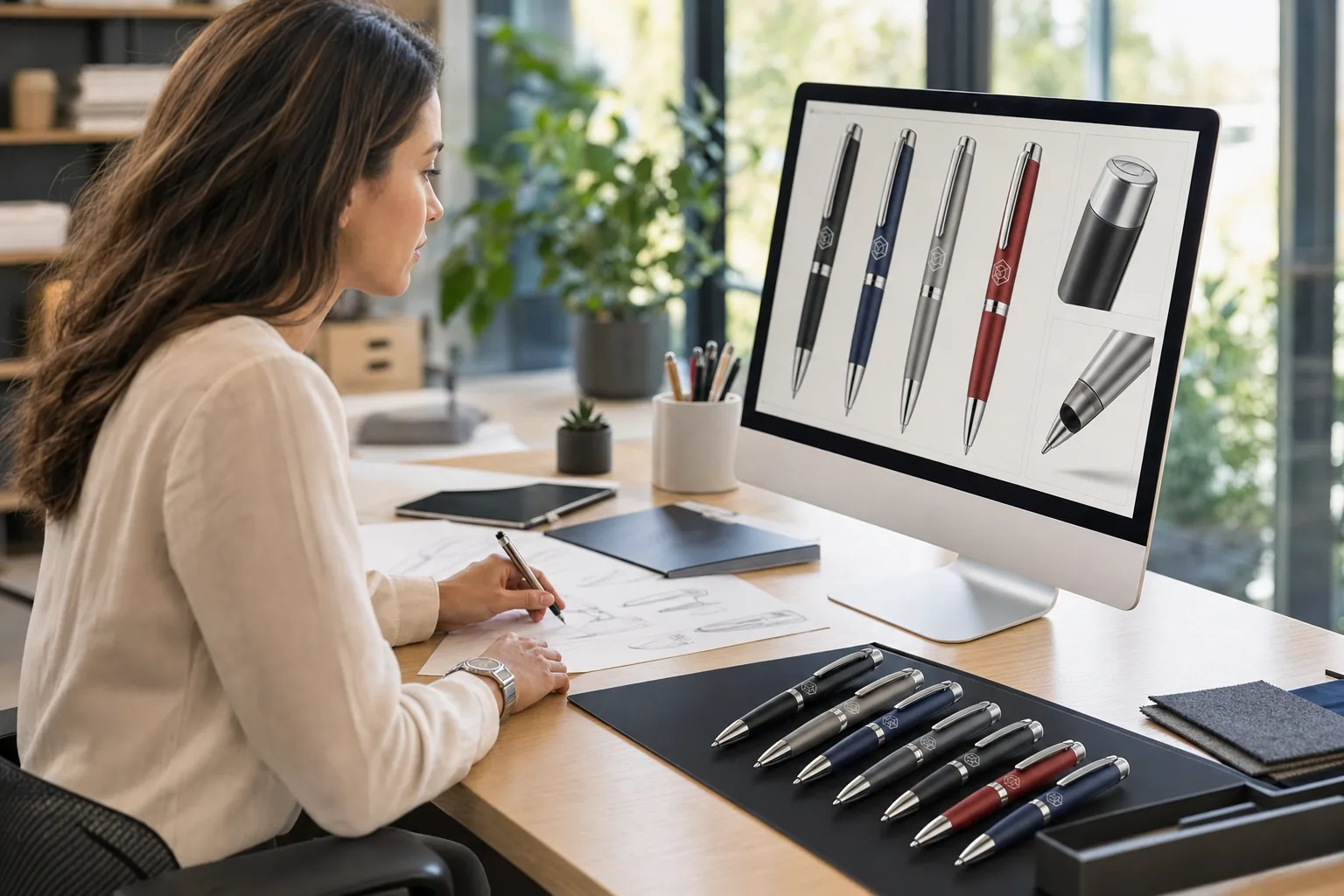 How to Design Your Company Logo on Pens