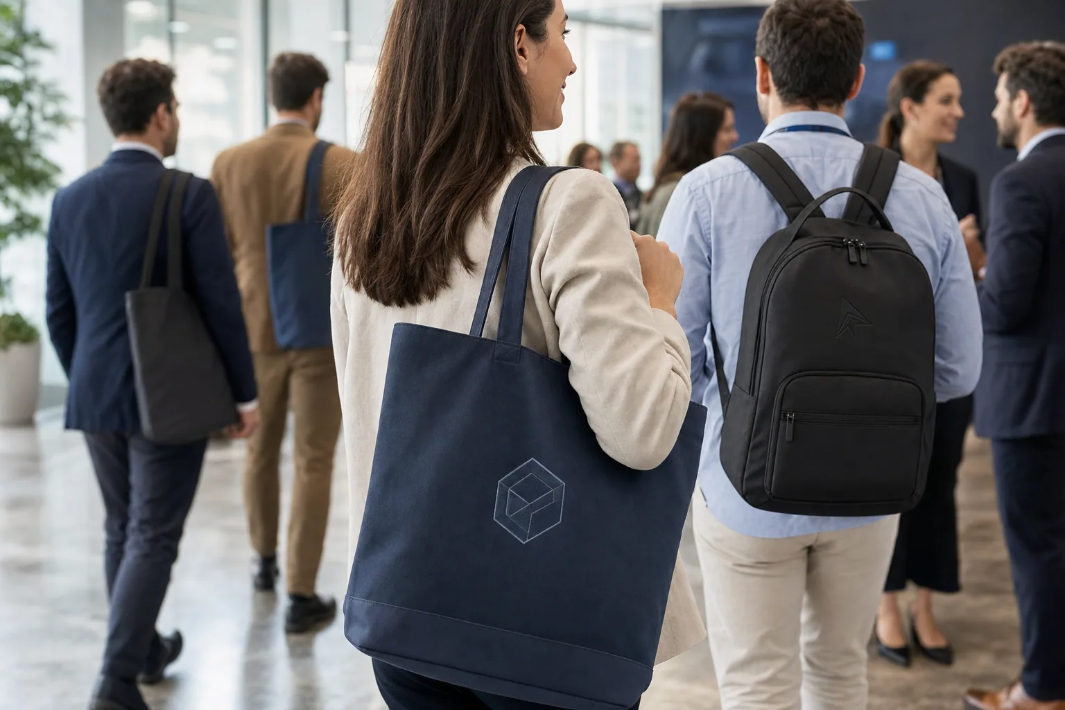 Branded Bags and Totes for Corporate Events