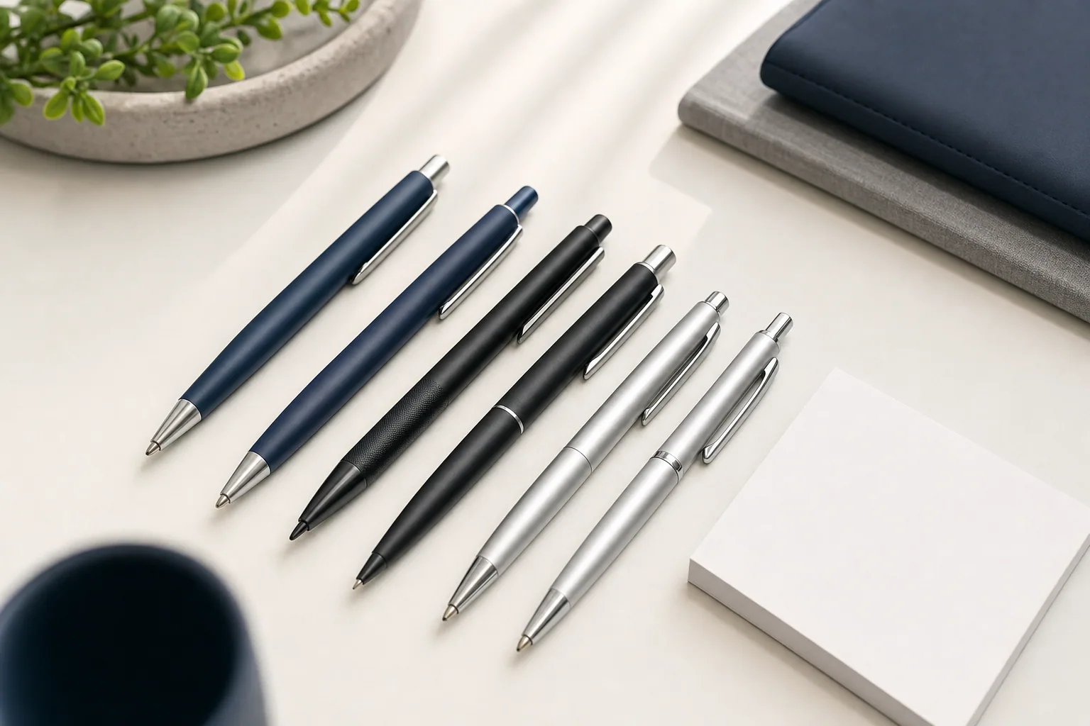 Gel vs Ballpoint Pens for Corporate Branding