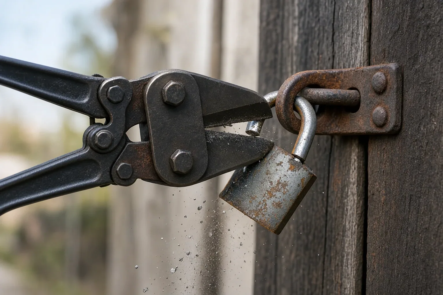Padlock Cutting and Removal: When You Need Help