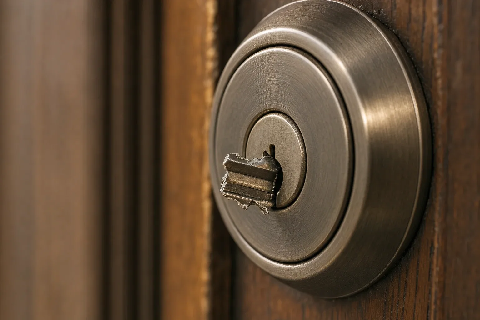 What Happens When a Key Breaks Inside a Lock