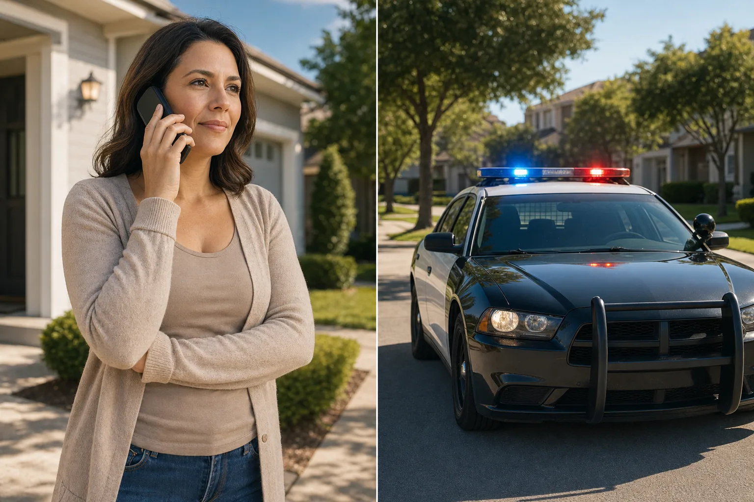 When to Call a Locksmith vs Calling Police